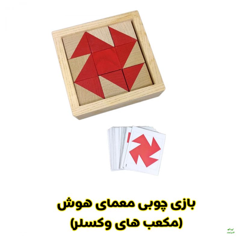 معمای هوش چوبی ( مکعب های وکسلر)